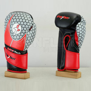 Guantes de Boxeo Profesionales Hechos a Medida con Logotipo Personalizado, Guantes de PU-Dx que Absorben la Humedad para Entrenamiento de Artes Marciales y Seguridad Deportiva - Product Image 2