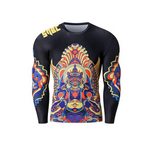 Rashguard à compression personnalisé de haute qualité Rashguard mma Rashguard à grappling - Product Image 1