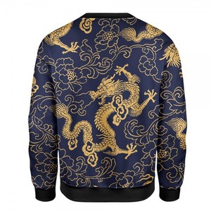 Sweat-shirt en molleton à col rond surdimensionné en coton 100% personnalisé OEM, sweat-shirt décontracté pour homme - Product Image 6