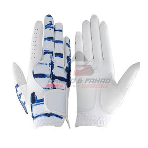 Gants de golf personnalisés OEM Premium main gauche pour hommes imperméable couleur Cabretta cuir de mouton vente en gros pour le sport hommes - Product Image 5