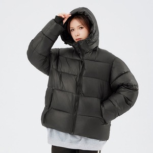 Manteau à capuche coupe-vent chaud d'hiver veste bouffante brillante veste extérieure en duvet épaisse pour les femmes OEM personnalisé vente en ligne - Product Image 3