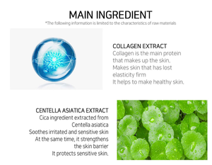 Collagen hyaluronic axit sâu làm sạch bọt độ đàn hồi thúc đẩy làm săn chắc lỗ chân lông làm sạch giữ ẩm sữa rửa mặt cho tất cả các da - Product Image 4