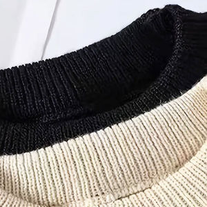 Pull en cachemire pour homme, respirant, tricoté, design d'hiver, flexible, confortable, élégant, vêtement d'extérieur avec logo sur le devant - Product Image 5