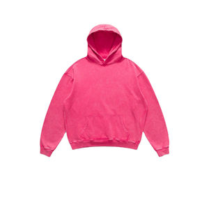 Marque privée Pull-over à capuche pour hommes en polyester/coton quantité minimale de commande bas fabriqué au Pakistan - Product Image 3