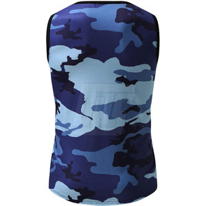 Camiseta de Lucha Libre para Hombre, Tela Elástica, Sin Mangas, para Práctica y Competencia - Product Image 4
