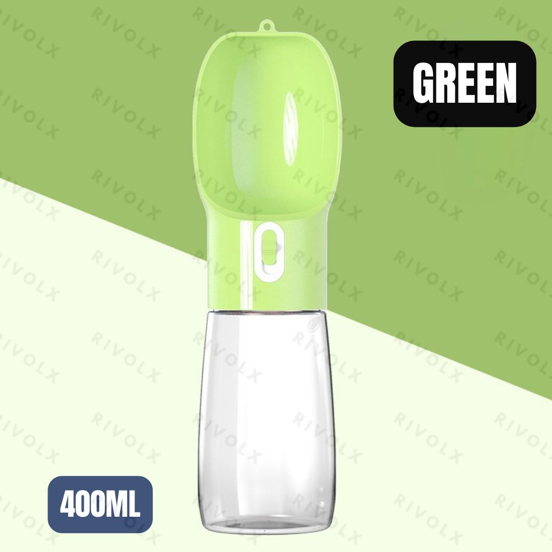Couleur verte (Capacité : 400 ml pour l'eau)