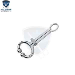 Anneau de nez en acier inoxydable pour bétail, outil de contrôle vétérinaire pour bovins, équipement d'élevage, accessoire d'entraînement durable - Product Image 3