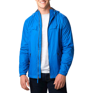 ¡Novedad de 2024! Chaqueta cortavientos para correr personalizada de fábrica para hombre, chaqueta cortavientos con estampado personalizado de alta calidad para hombre - Product Image 1