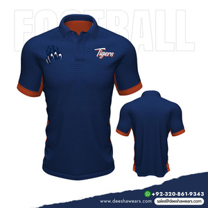 Camisetas de Polo de Fútbol Americano de Alto Rendimiento, Transpirables, Tallas Grandes, Ropa de Equipo de Verano, Secado Rápido, Antibacterianas, Anti-UV, para Entrenamiento - Product Image 3