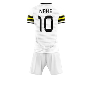 Ventes en gros de nouveaux maillots de football pour hommes, uniforme d'équipe, logo personnalisé imprimé, polyester, manches courtes, options - Product Image 5