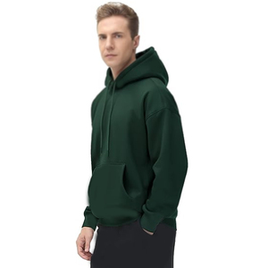 Ropa de temporada de invierno 100% sudaderas con capucha y sudaderas de algodón para hombre estilo pulóver OEM ODM sudaderas con capucha en blanco lisas de gran tamaño de alta calidad - Product Image 3