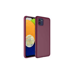 Coque en silicone premium JoieCreatif Mara pour Samsung Galaxy A03 A53 A34 A24 & A22, violet foncé, en TPU souple - Product Image 1
