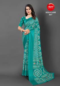 Tissu de qualité supérieure Dola Luxe Saree Design élégant pour mariages et occasions spéciales - Product Image 3