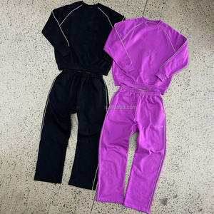 Custom Tracksuits Manufacturer Jogging Suit Baggy <b>Sweatpants</b> and Hoodies Set Two Piece <b>Oversized</b> Heavyweight Men Sweatsuits - Product Image 5