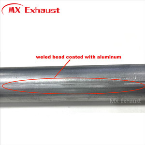 Exhaust <strong>Tubing</strong> <strong>2</strong>/<strong>2</strong>.5/3/3.5 Inch Steel Exhaust Pipe Aluminized Steel Tube from VAMA/POSCO with grade of DX53D/DX54D/SA1D - Product Image 2