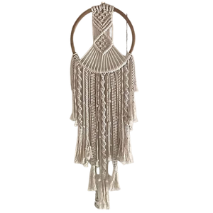 Prix de gros Nouveau style attrape-rêves Accessoires décoration de la maison Meilleur usage pour tenture murale Décoration Design réutilisable - Product Image 5