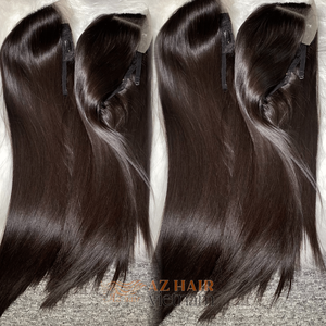 Extensiones de cabello vietnamita en bruto 100%, pelucas de proveedor de cabello humano HD Lace 360, pelucas frontales de encaje HD con cierre completo - Product Image 3