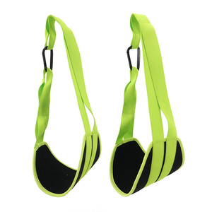 Sangle AB en coton et néoprène pour équipement d'exercice abdominal, ceinture de suspension lourde pour barre horizontale, sangles de traction abdominale - Product Image 5