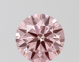 IGI Fancy Vivid Pink Loose Round Shape Lab Grown Diamonds 1.48 Carat Lab Diamond VVS2 for Engagement Ring or <b>Jewelry</b> Making - Product Image 1