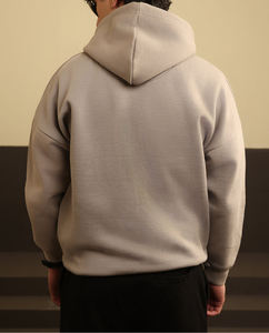 Sweat à capuche en éponge française de luxe lourd de 450 grammes sweat à capuche d'hiver surdimensionné personnalisé pour hommes vente en gros - Product Image 5