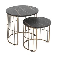 Manteau en poudre robuste tabouret décoratif en bois thé Snack canapé ensemble Table centrale salon salle à manger Table pour la maison hôtel