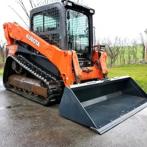 Chargeuse compacte sur chenilles Kubota SVL90 2 Mini machines de construction d'occasion haute performance à vendre - Product Image 1