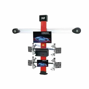 Machine d'alignement de roues automatique 3D neuve avec écran LED - 250W, garantie 3 ans pour les ateliers de pneus - Product Image 1