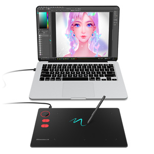 Tavoletta Grafica Digitale 10moons G20 <span class=keywords><strong>con</strong></span> 8 Tasti Rapidi e <span class=keywords><strong>Penna</strong></span> Stilo Passiva EMR - Product Image 3