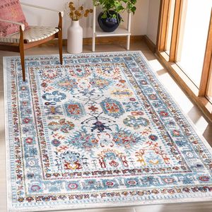 Netline Home Blue Traditional Medium Pile PVC <b>Living</b> <b>Room</b> <b>Rug</b> 160x230 cm - Product Image 4