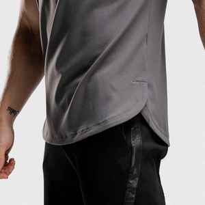 Wholesale Custom Logo Cotton Sleeveless Tank Top for <b>Men</b> Running <b>Singlet</b> Muscle Athletic Fitness Workout Shirts Gym Wear - Product Image 3