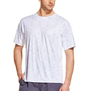 Camiseta de compresión de protección UV de manga larga para hombre Rash Guard Top de secado rápido para BJJ Gym y Surfing - Product Image 1