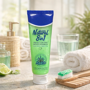 <b>Toothpaste</b> for Sensitive Teeth Chemical Whitening Fresh Breath Mint Lime Deep Cleaning Daily Use 100g - Product Image 5