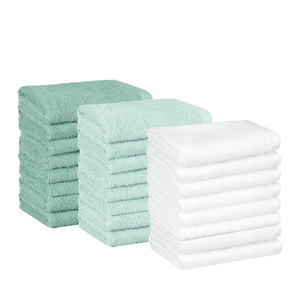Serviettes pour les mains et le visage 100% coton de haute qualité pour un usage domestique marque privée prix de gros - Product Image 5