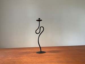 Rustic Dinner <b>Candle</b> <b>Stick</b> Holder <b>Black</b> Metal for Decorate Home Festive Hotel Restaurant Wedding Table Decoration Good Quality - Product Image 4