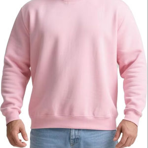 350gsm สเวตเชิ้ตแขนยาวขนาดใหญ่พิเศษสำหรับผู้ชายพิมพ์ลายปักโลโก้ตามสั่ง - Product Image 2