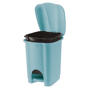 Kitchen <b>bin</b> (6Lt) pedal lid CAROLINA Blue 810153670V - Product Image 1