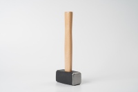 Outil à main-Marteau de lapidation de type allemand avec manche en bois FSC- (Marteau, Marteau de lapidation)