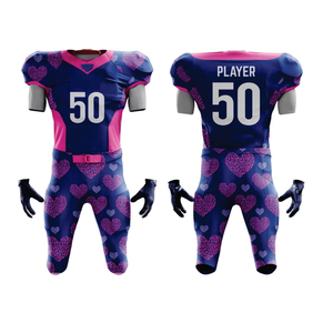 Uniformes de fútbol americano cómodos de alta calidad para hombres Servicio OEM Diseño de camisetas para adultos - Product Image 1