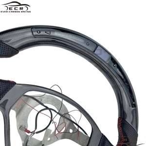 Volante de Fibra de Carbono LED de Diseño Personalizado Ever-Carbon Racing ECR para <span class=keywords><strong>Ferrari</strong></span> 360 Modena - Product Image 6