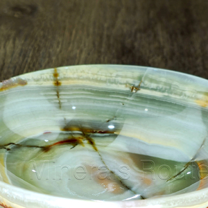 Cuenco de frutas con diseño de mármol de alta calidad, colores naturales redondeados para Decoración de mesa de restaurante en casa, servicio de comida pulido - Product Image 5