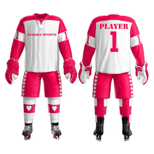 Nuevo diseño Popular sublimación hombres hockey sobre hielo uniforme personalizado mejor calidad nuevo diseño juvenil uniforme de hockey sobre hielo - Product Image 4