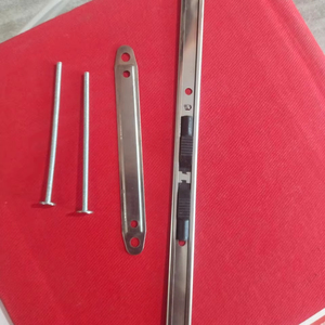 Clip de fichier en plastique argenté de qualité assurée avec bouton et ressorts noirs de la meilleure qualité, mieux noté en Inde - Product Image 1