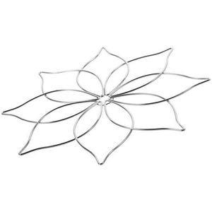 Sous-plat en métal élégant pour soutenir les poêles, les casseroles, les assiettes, les bols et les ustensiles de cuisson tout en ajoutant du charme rustique à la cuisine - Product Image 2
