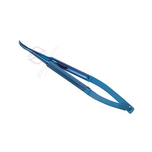 Pinzas Portaagujas Curvas Premium de 5.5'' para Cirugía ORL |   Limpiador Manual Reutilizable de Acero Inoxidable para Ojos, Oídos, Nariz y Garganta - Product Image 4