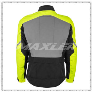 Cheap Motorcycle Riding Long <b>Jacket</b> for Adult Men SX to 6XL Racing With Protectors and Windproof Lining Textile - Product Image 4