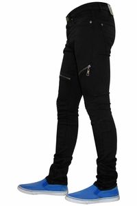 กางเกงยีนส์ขายาวสำหรับผู้ชายทรงสลิมฟิตกางเกงยีนส์ขายาวสำหรับ2025 - Product Image 4