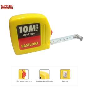 Cinta métrica de alta calidad, caja de ABS de 3m, cinta métrica de hoja de acero con Clip para cinturón para construcción, carpintería, herramienta de mano DIY - Product Image 3