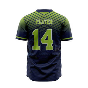 Uniformes de Béisbol Transpirables para Hombre de Alta Calidad, Más Vendidos, con Logotipo Personalizado, Colores Personalizados, Ropa de Equipo, 100% Poliéster, Bolsillos Personalizados - Product Image 4