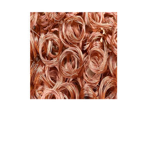 Chatarra de alambre de cobre de calidad de exportación 99.99% pureza limpio desnudo brillante Listo para envío - Product Image 2