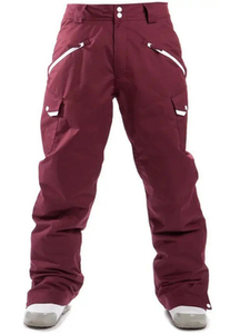 Salopette de ski unisexe personnalisable avec logo, bretelles réglables, imperméable, coutures thermosoudées, pantalon de snowboard Recco pour activités de plein air - Product Image 3